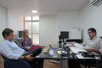 Alexon recebe diretor da BRK