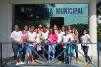 Estudantes visitam a Câmara