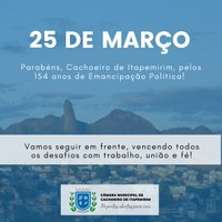 Cachoeiro comemora 154 anos de emancipação vencendo desafios