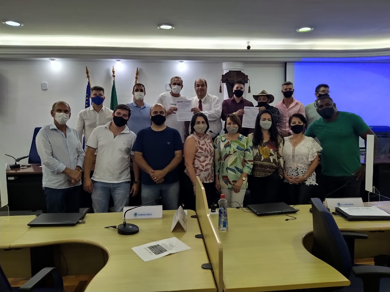 Câmara assina filiação à ASCAMVES e receberá 3ª edição do Capacitar para Legislar