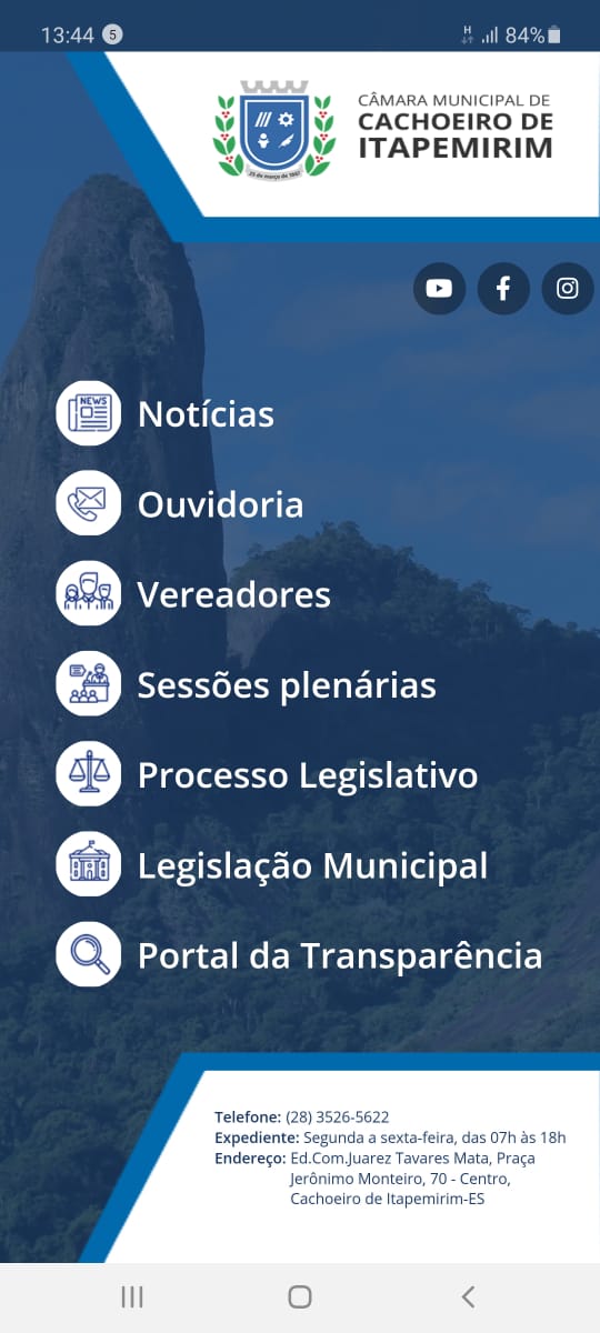Câmara de Cachoeiro lança aplicativo para celular