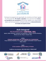 Câmara de Cachoeiro recebe vereadores para capacitação