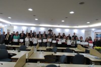 Câmara entrega homenagens do mês de setembro