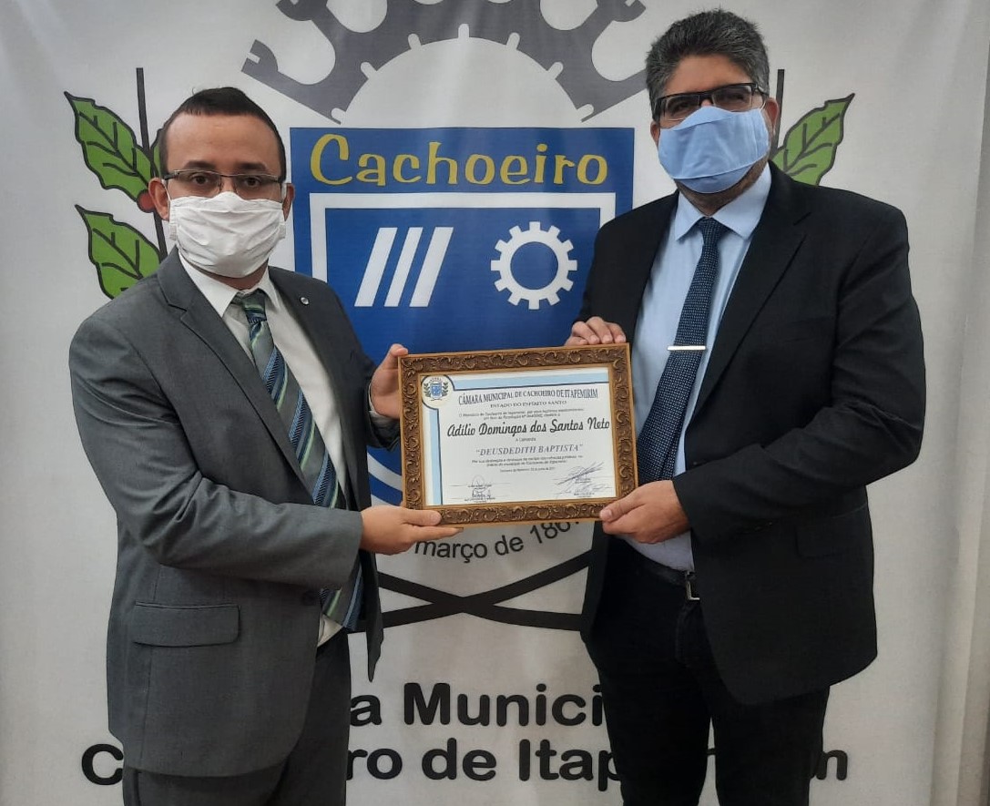 Câmara homenageia Presidente da OAB Cachoeiro