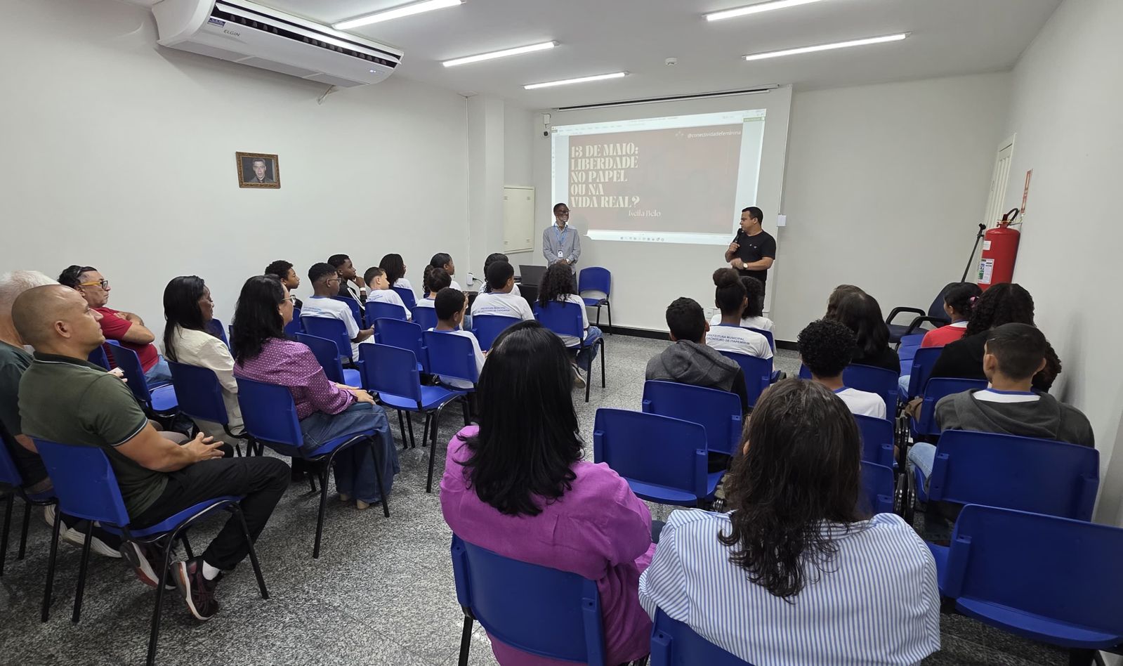 Câmara promove palestra sobre igualdade racial em alusão ao 13 de Maio