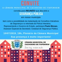 Câmara vai discutir retomada da Polícia Interativa