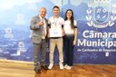 Ciclista cachoeirense Ricardo Fiório é homenageado na Câmara após nova conquista Ciclista cachoeirense Ricardo Fiório é homenageado na Câmara após nova conquista