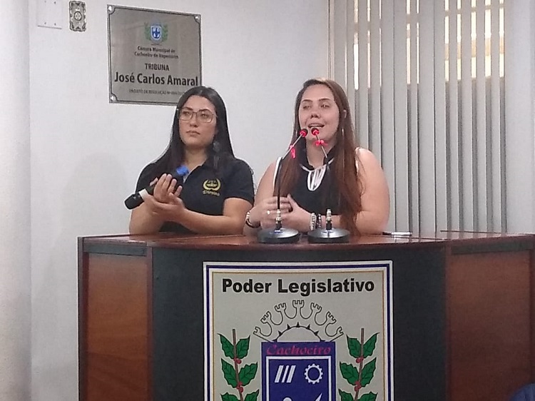 Estudantes discutem acessibilidade com vereadores