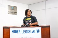 Fayda fala sobre o Pacote Basta no Agosto Lilás da Ouvidoria da Mulher