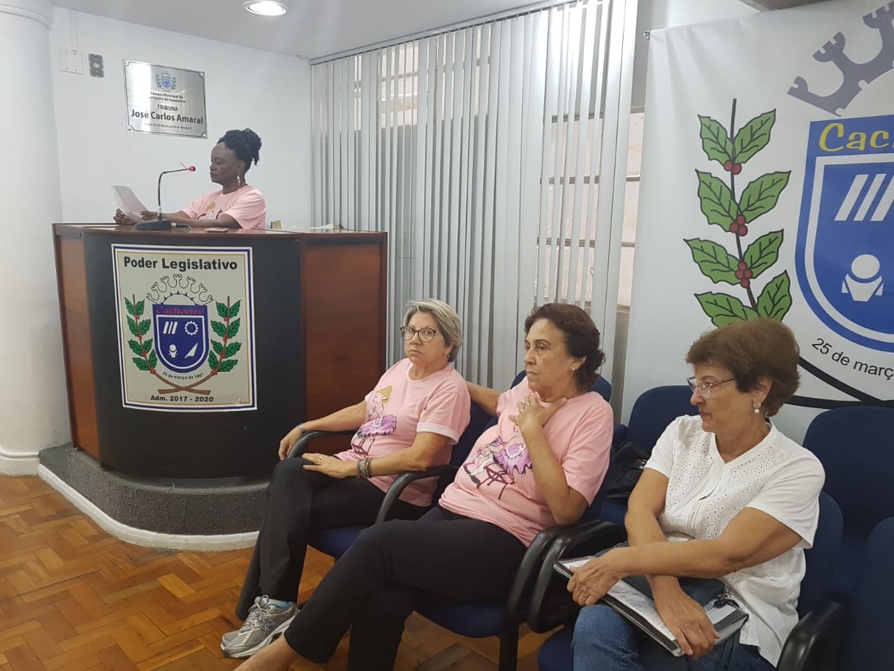 Grupo de Dança Emoções pede apoio dos vereadores