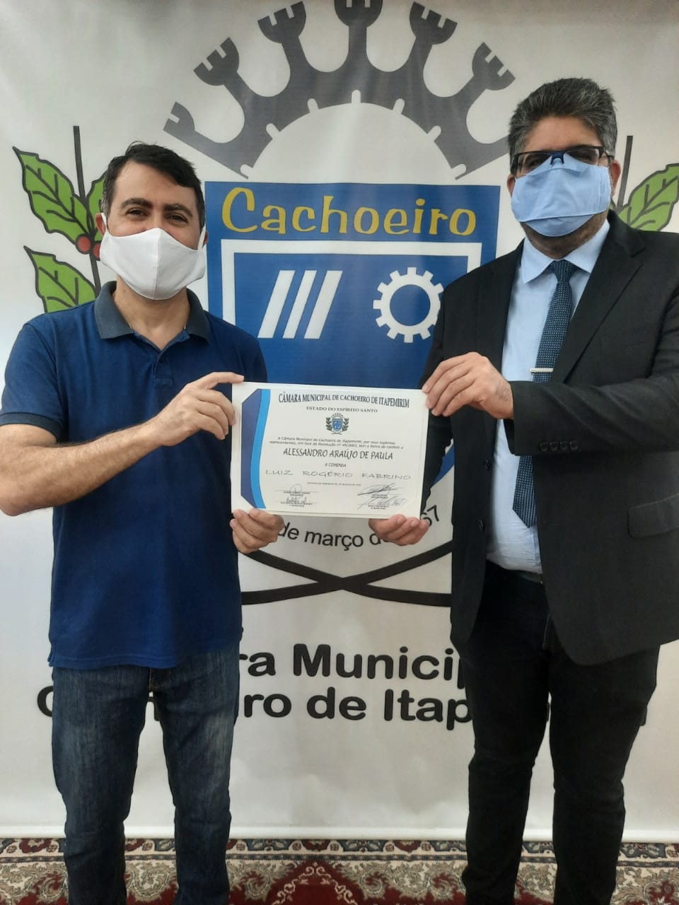 Jornalista recebe homenagem da Câmara