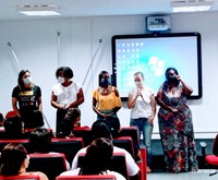 Ouvidoria da Mulher participa de evento de formação para agentes de saúde