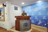 Presidente do Sindimunicipal apresenta reivindicações dos servidores em sessão na Câmara