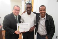 Primeiro morador do Gilson Carone é homenageado