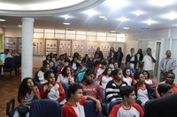 Projeto “Vereador nas Escolas” leva alunos do Liceu à Câmara de Cachoeiro