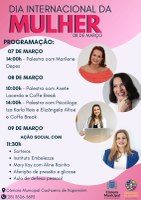 Semana da Mulher: Ouvidoria promove programação especial para elas na Câmara