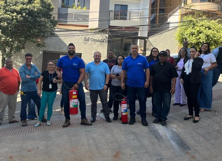 Servidores da Câmara de Cachoeiro recebem treinamento de proteção contra incêndio