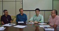 Vereadores participam de reunião com prefeito