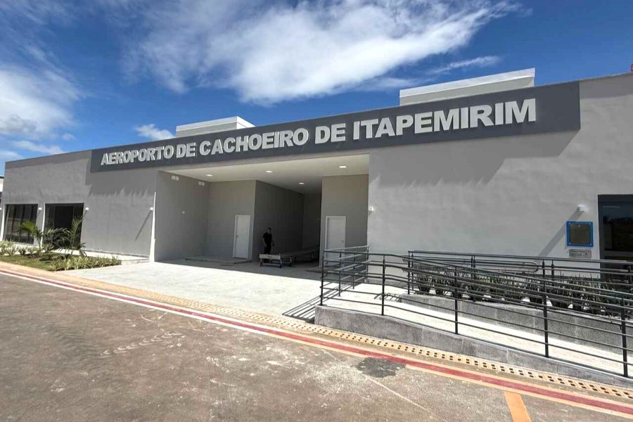 Terminal de passageiros do aeroporto de Cachoeiro recebe nome de Robertino Braga, pai de Roberto Carlos 
