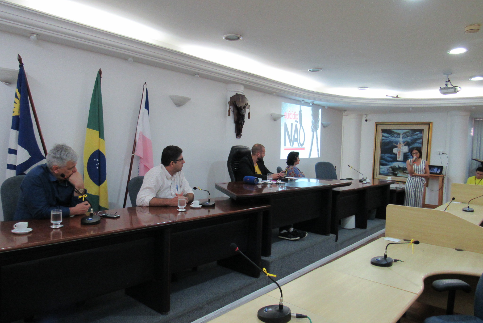 Vereador promove evento sobre suicídio.