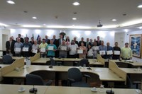 Vereadores entregam homenagens do mês de agosto