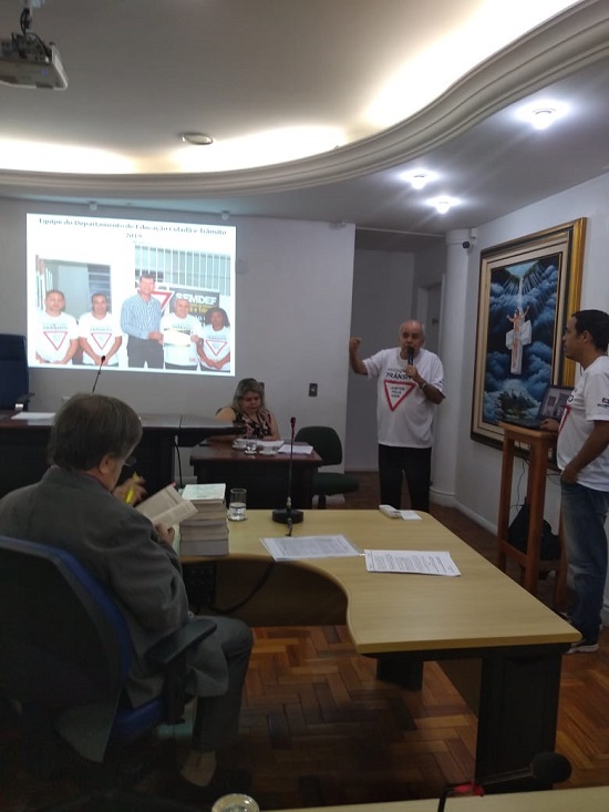 Vereadores ouvem sobre educação no trânsito