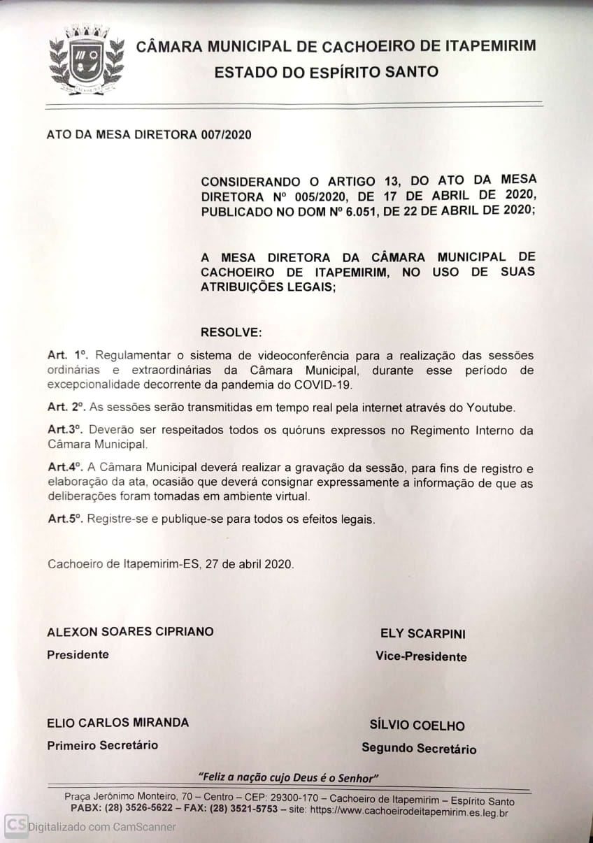 Ato da Mesa Diretora