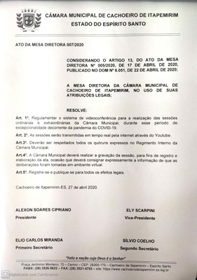 Ato da Mesa Diretora