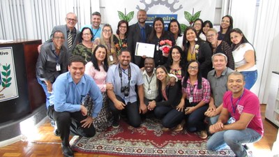 Luciana e servidores