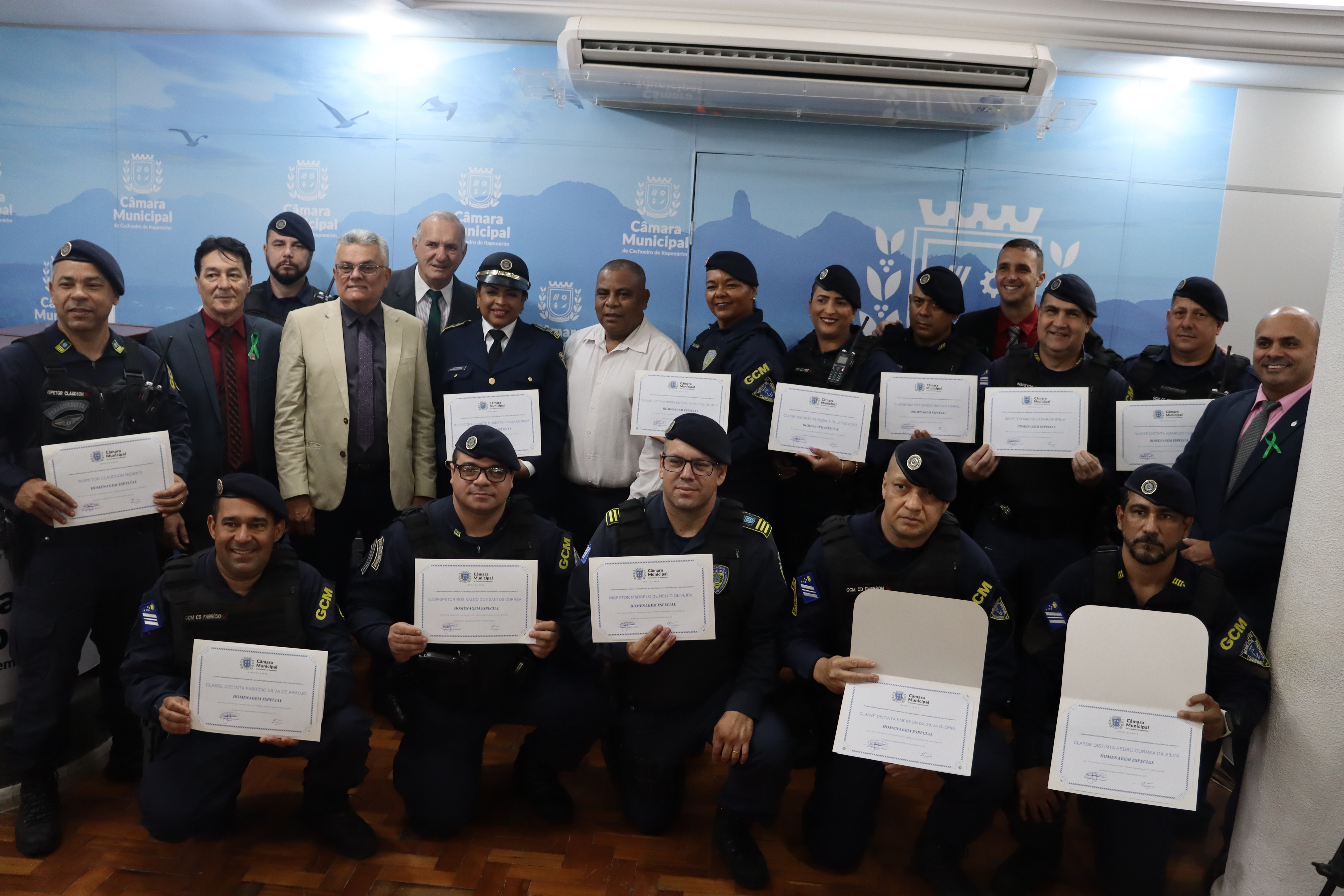 Homenagem Guardas Municipais