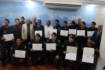 Homenagem Guardas Municipais