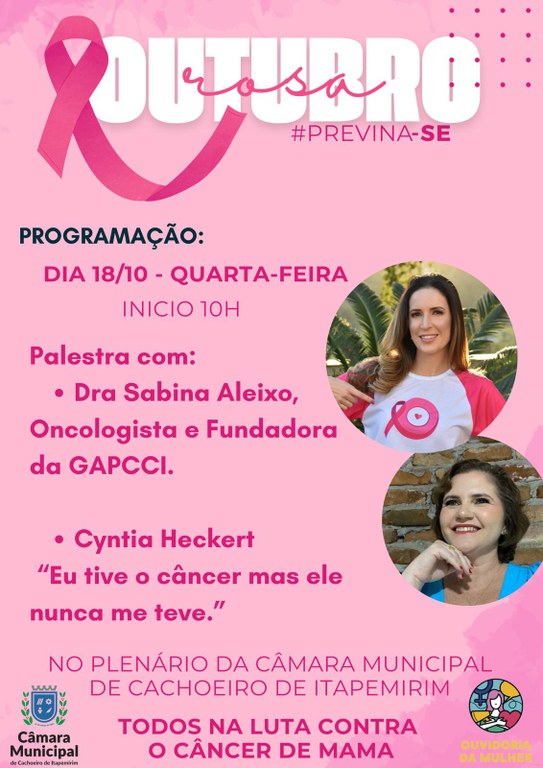 Outubro Rosa Outubro Rosa