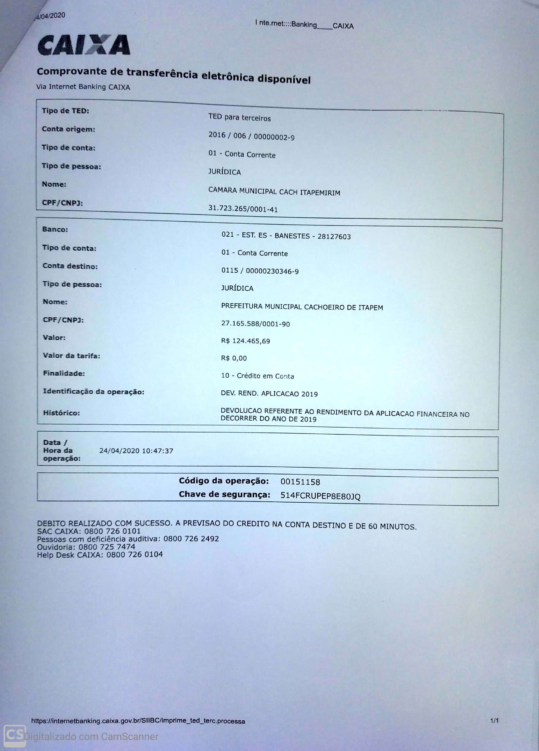 Devolução de Recursos 2