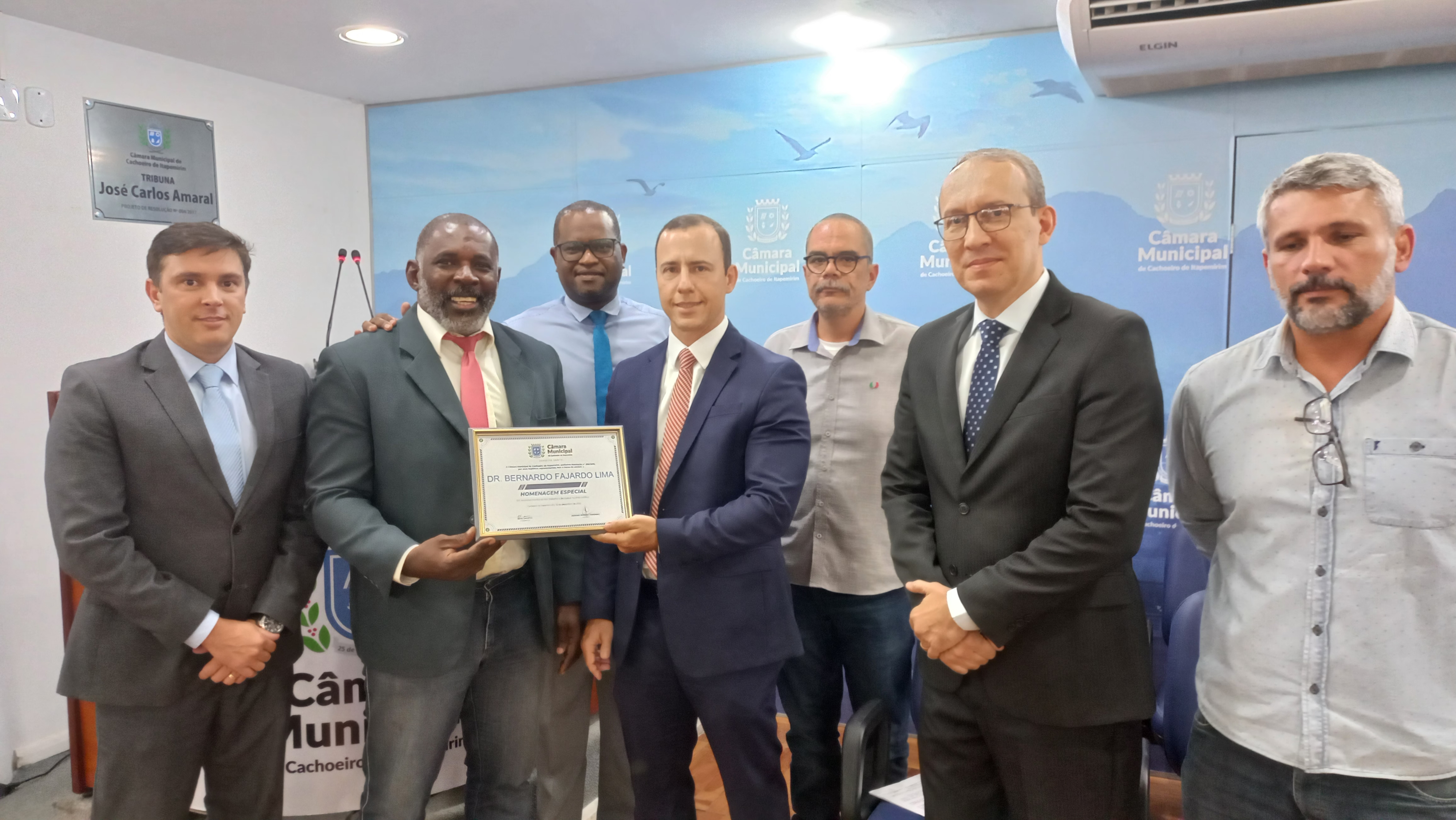 Homenagem Especial Dr Bernardo Fajardo