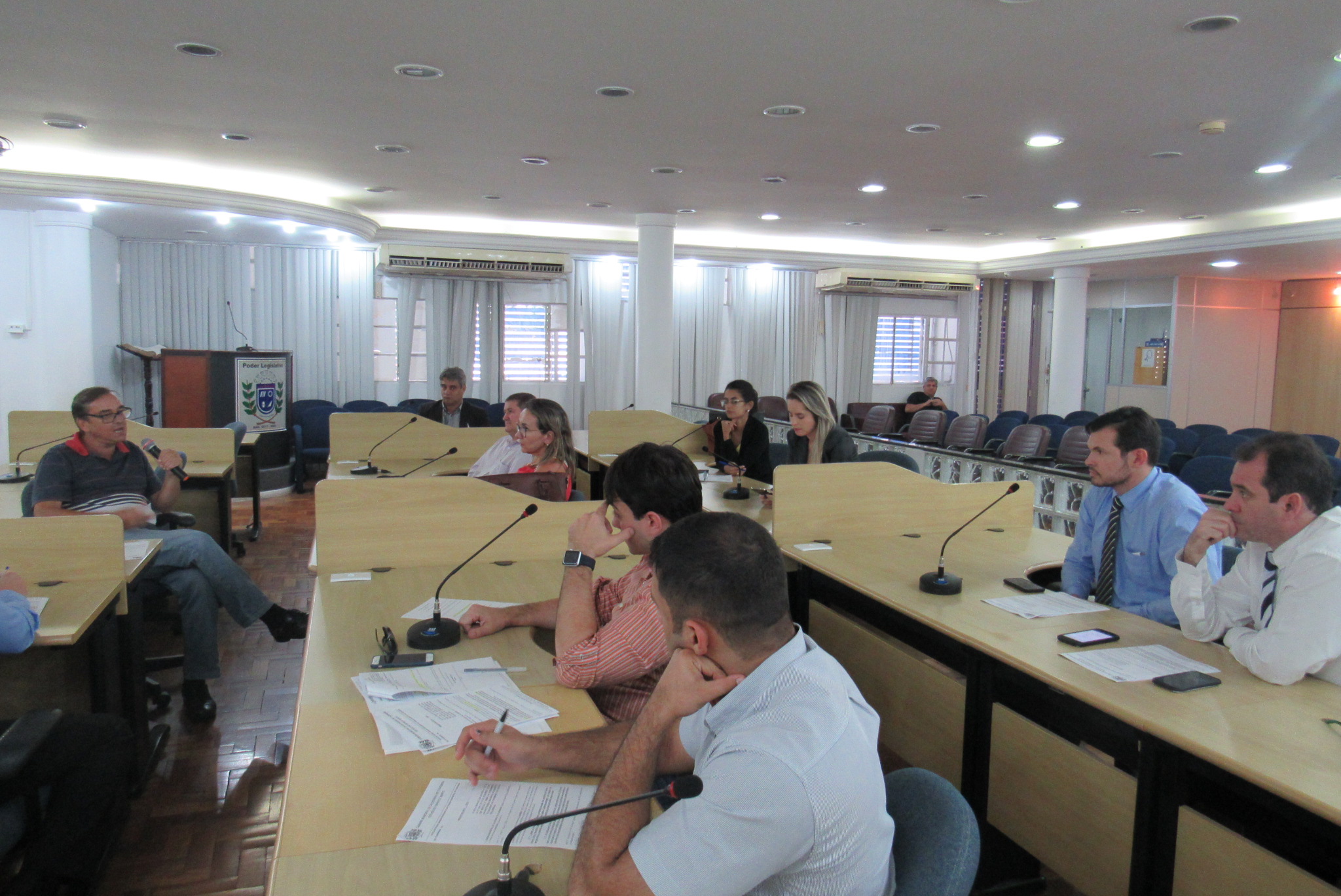 Vereador debate sobre Projeto de Lei